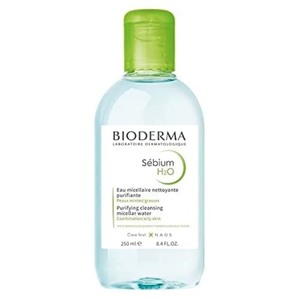 Sebium H2O Очищающий мицеллярный очищающий раствор, 250 мл, Bioderma
