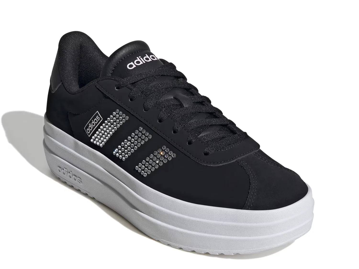 

Кроссовки VL Court Bold Platform Sneaker Adidas, черно-белый