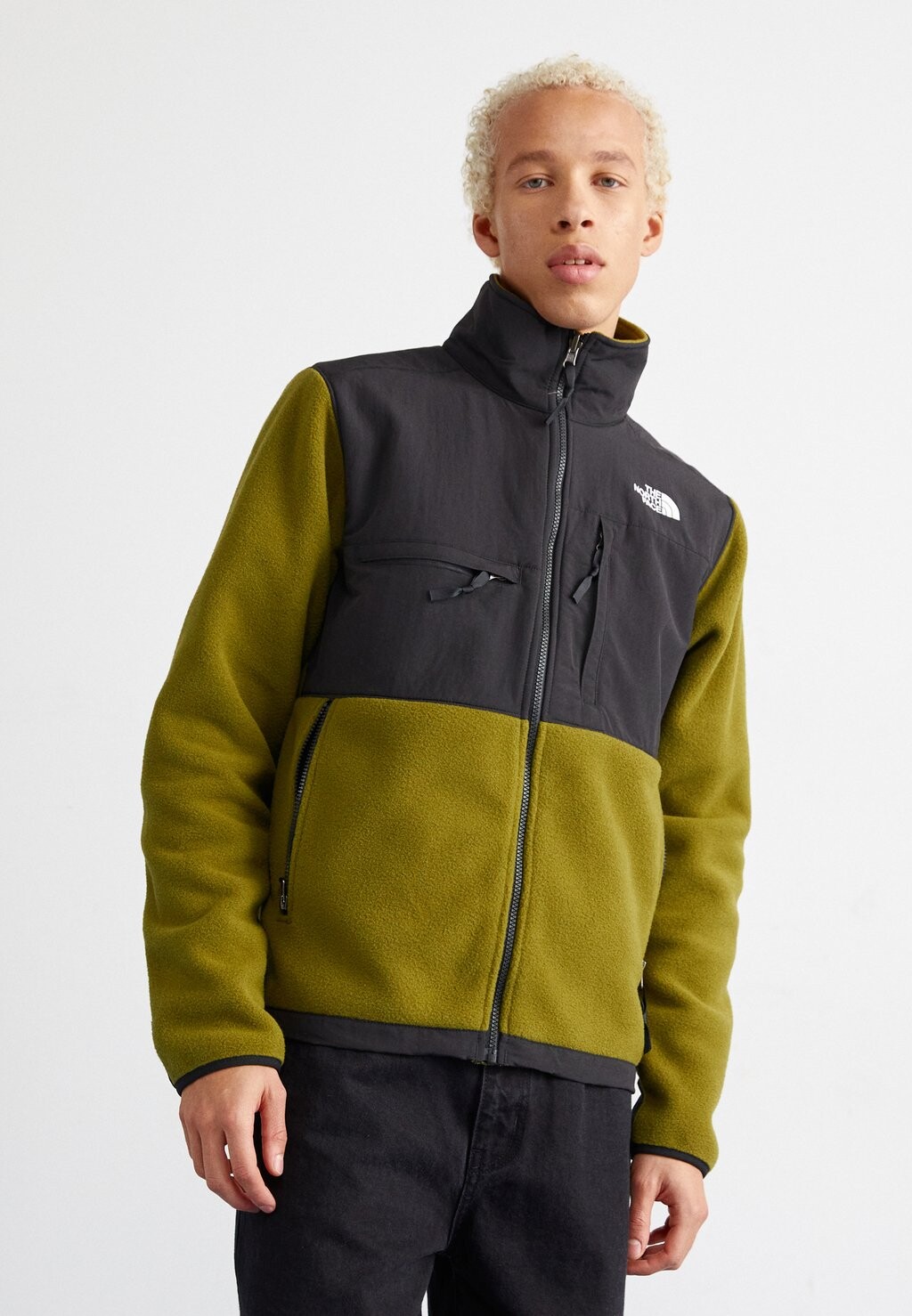 

Флисовая куртка DENALI JACKET The North Face, цвет forest olive