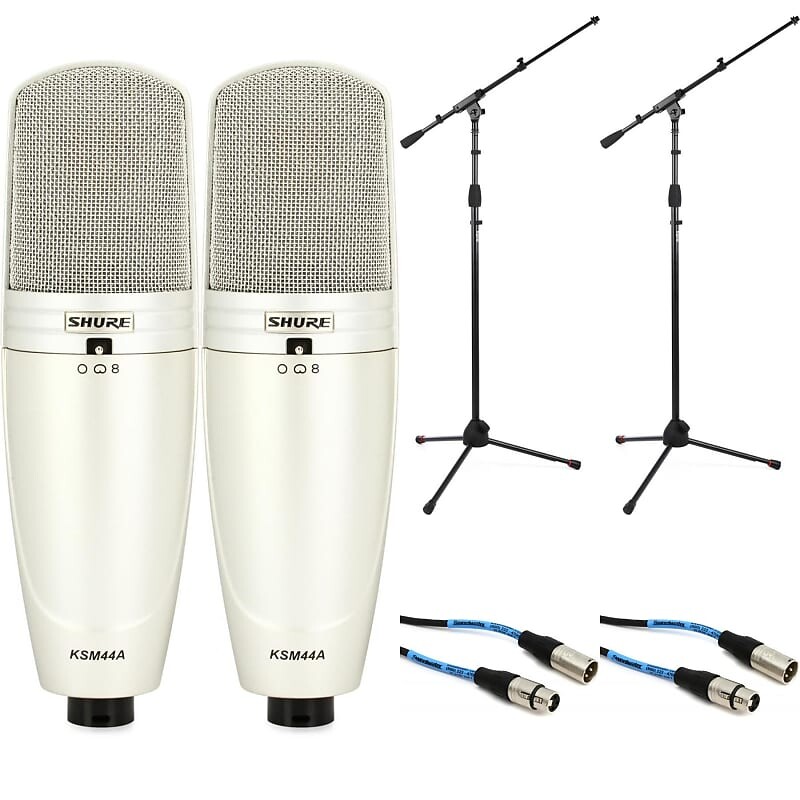 

Конденсаторный микрофон Shure KSM44A Large Diaphragm Multipattern Condenser Microphone