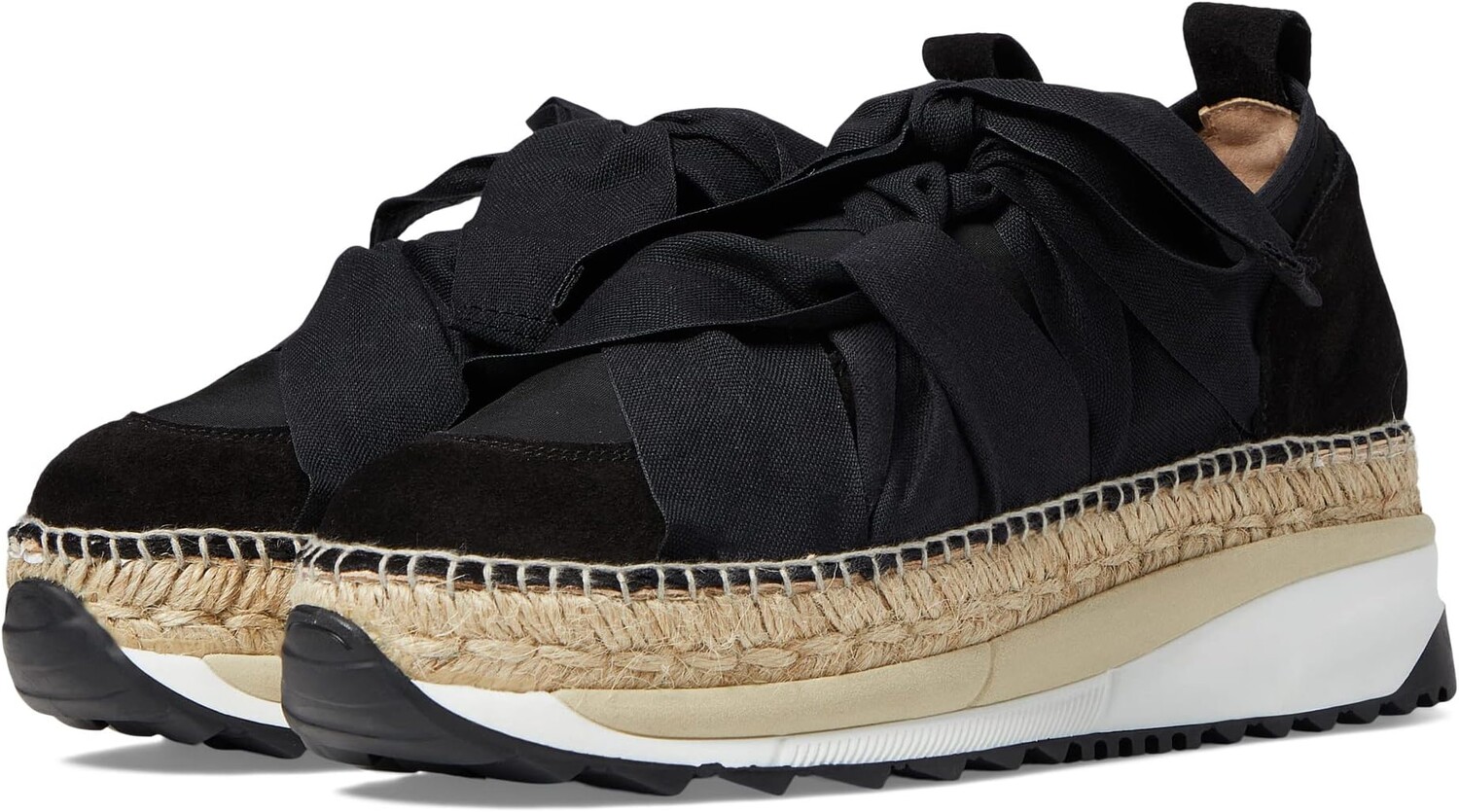 

Кроссовки Chapmin Espadrille Sneaker Free People, черный