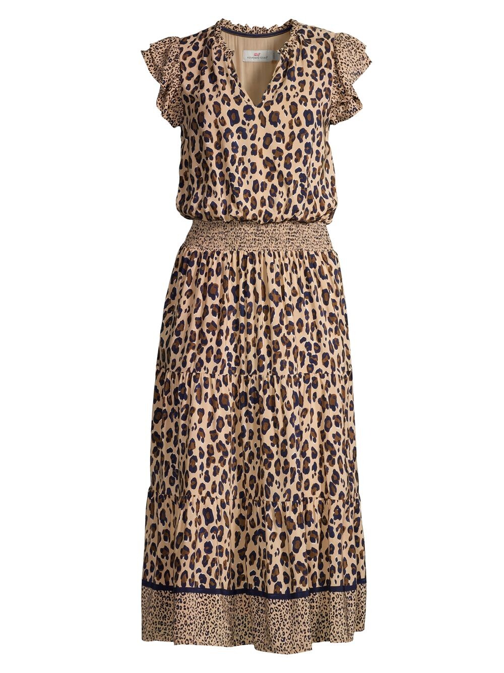 

Платье миди Borderline Cheetah Vineyard Vines