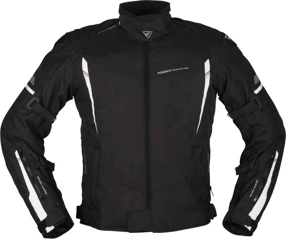 dragonfly защита плеч sas tec sc 1 80 180 150 14 пара Мотоциклетная текстильная куртка Aenergy Modeka, черно-белый