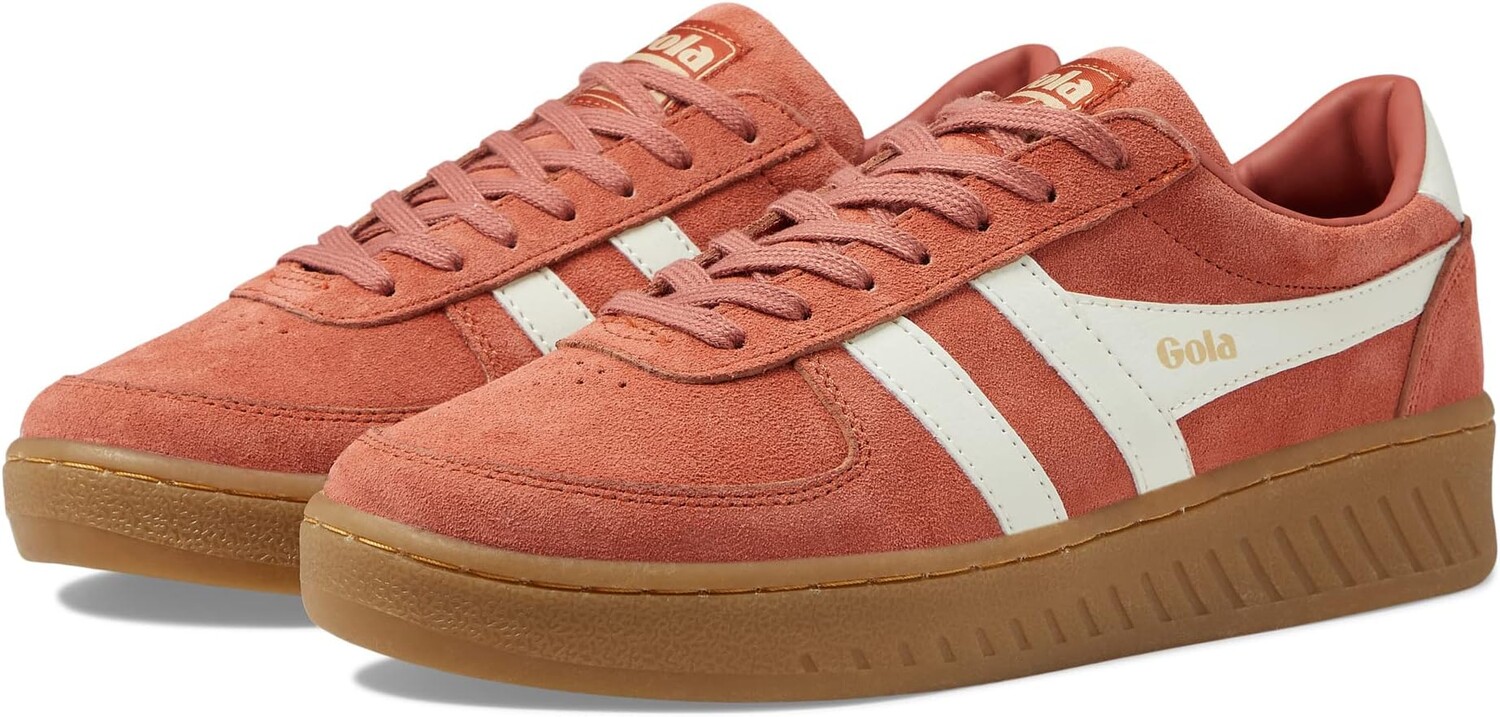 

Кроссовки Grandslam Suede Gola, цвет Orange Spice/Off-White/Gum
