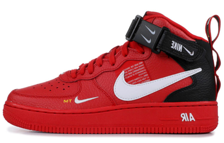 

Nike NikeAir Force 1 Mid Utility University Red (GS)