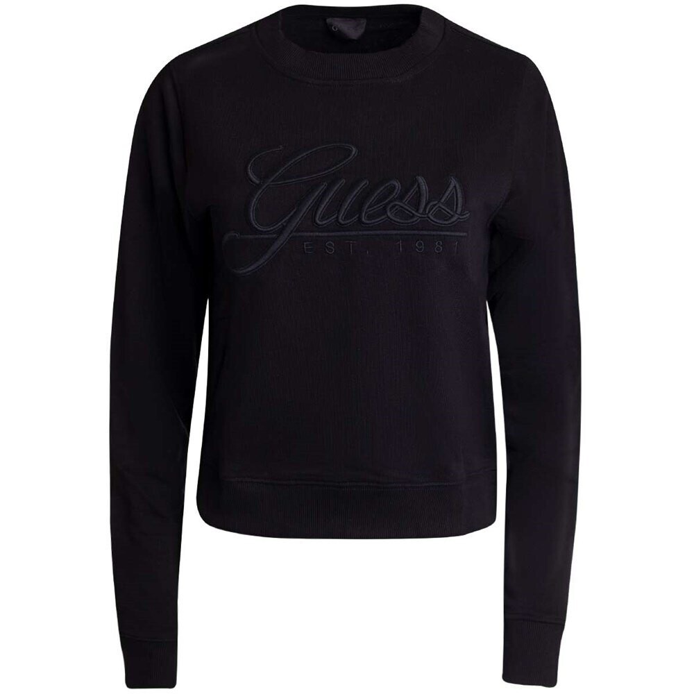 

Толстовка Guess Script Logo, черный