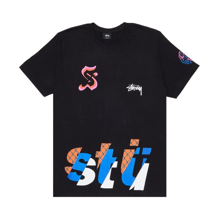 

Футболка Stussy Back To Back 'Black', черный