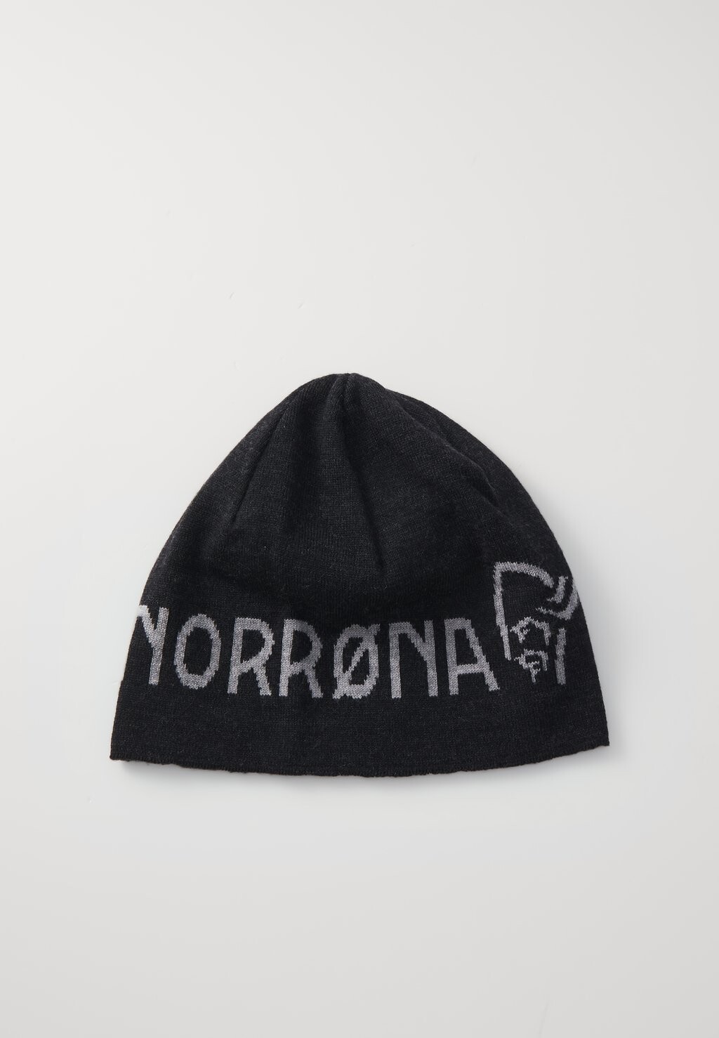 

Шапка /29 LOGO BEANIE UNISEX Norrøna, цвет Mottled Anthracite