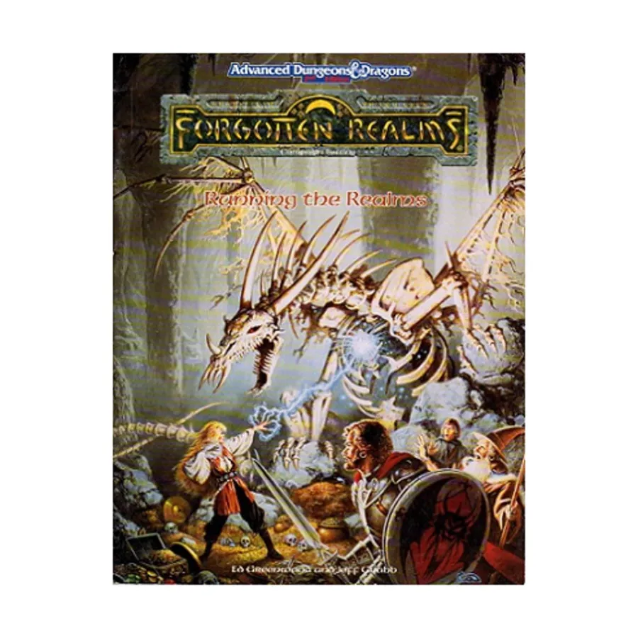 

Forgotten Realms Campaign Setting - Running the Realms (2nd Edition, 1st Printing), Forgotten Realms - Box Sets & Miscellaneous, мягкая обложка