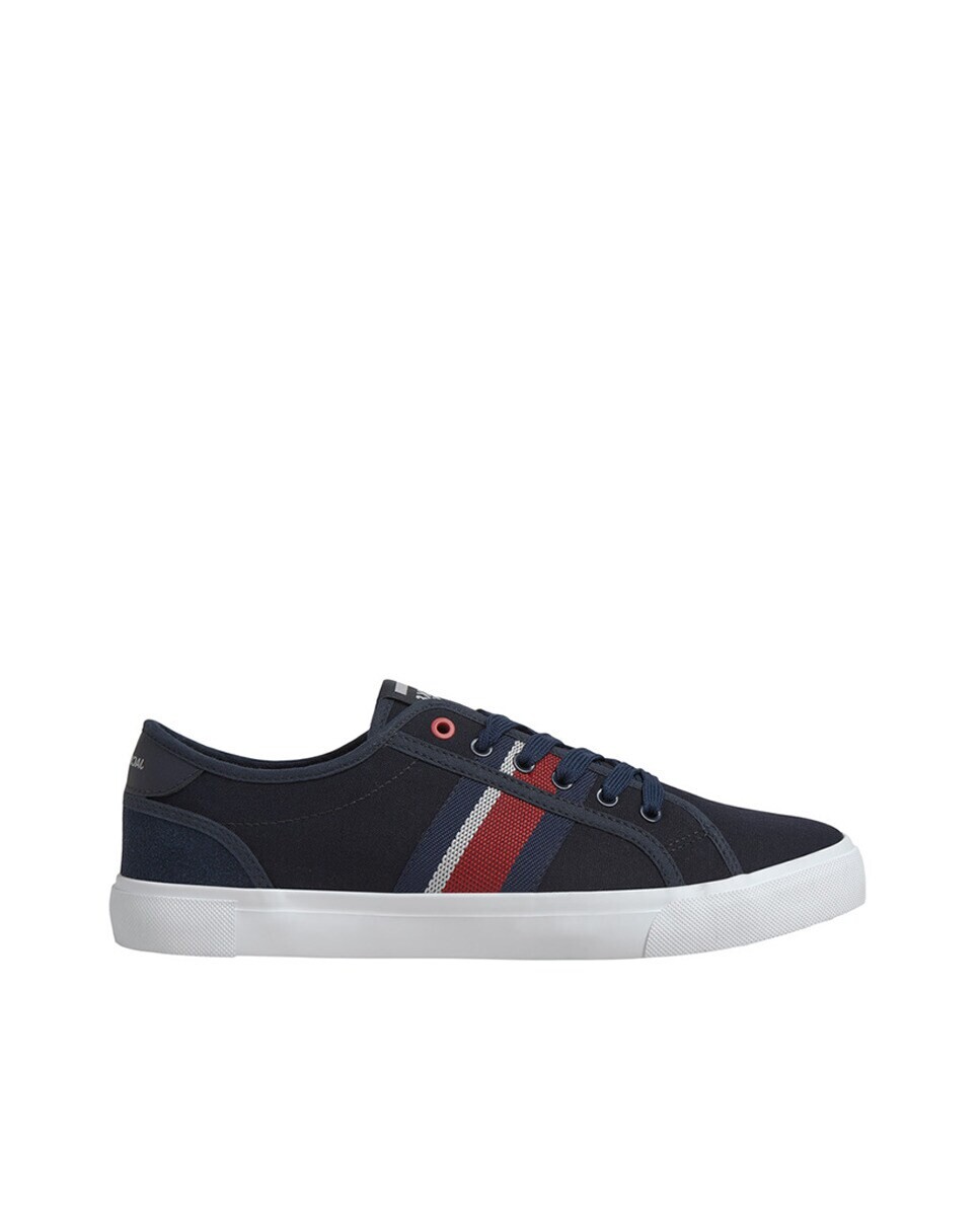 

Мужские низкие кроссовки в форме шлема с полосками Jack & Jones