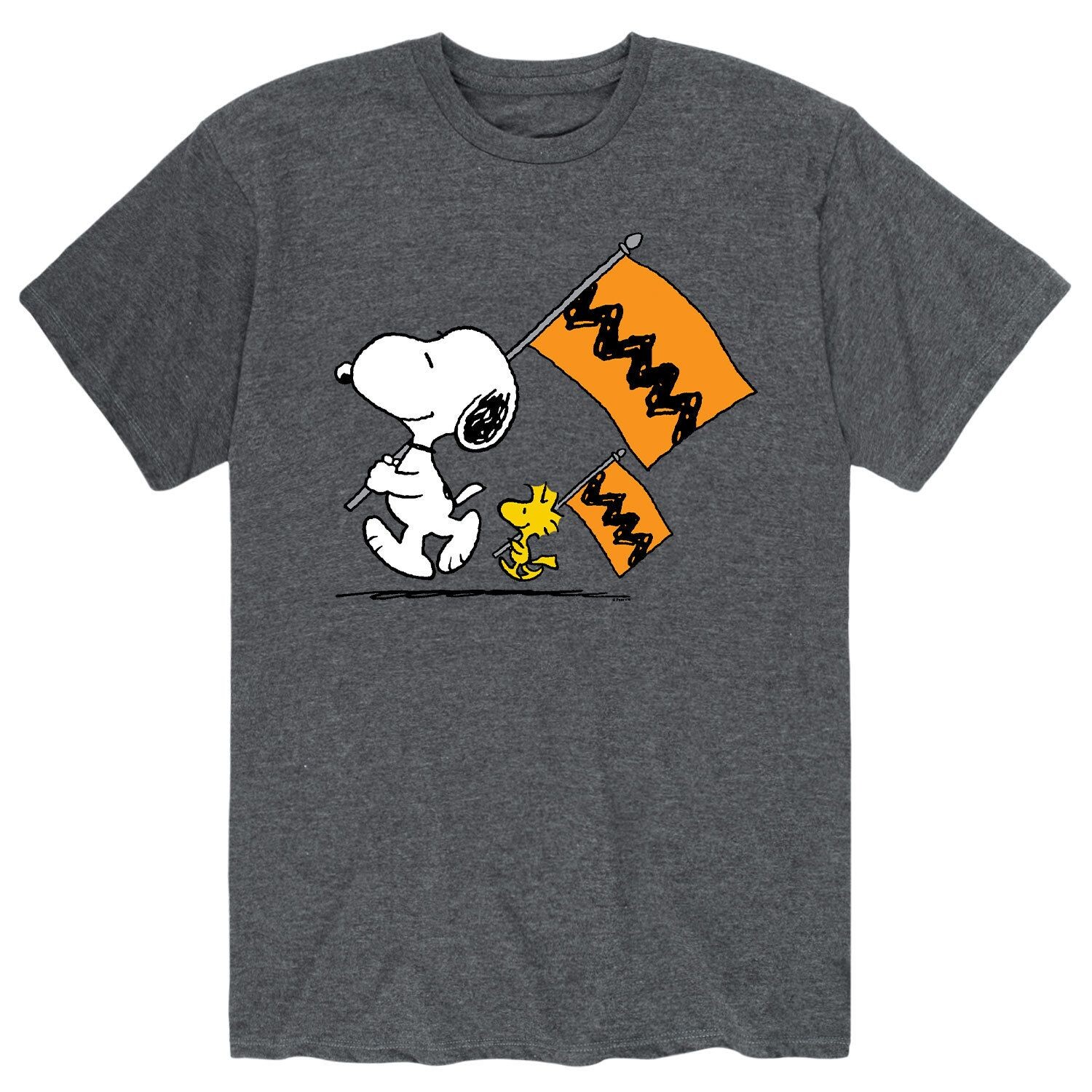 

Мужская футболка с флагами Peanuts Charlie Brown Licensed Character