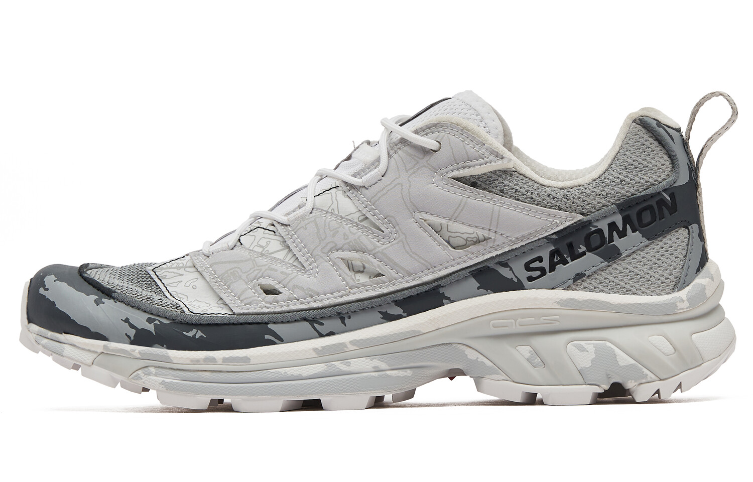 

XT-6 Кроссовки для походов унисекс с низким верхом серебристо-серые Salomon