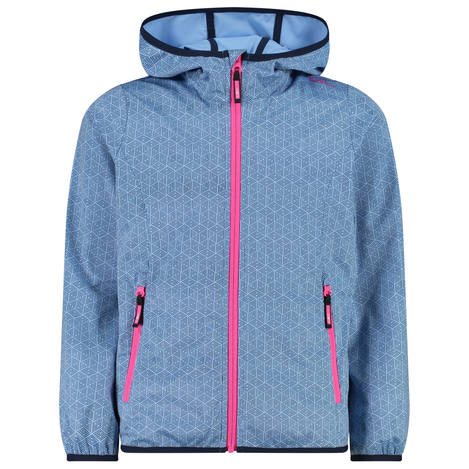 

Куртка из софтшелла Cmp Girl's Fix Hood LT Softshell, цвет Sky/Blue