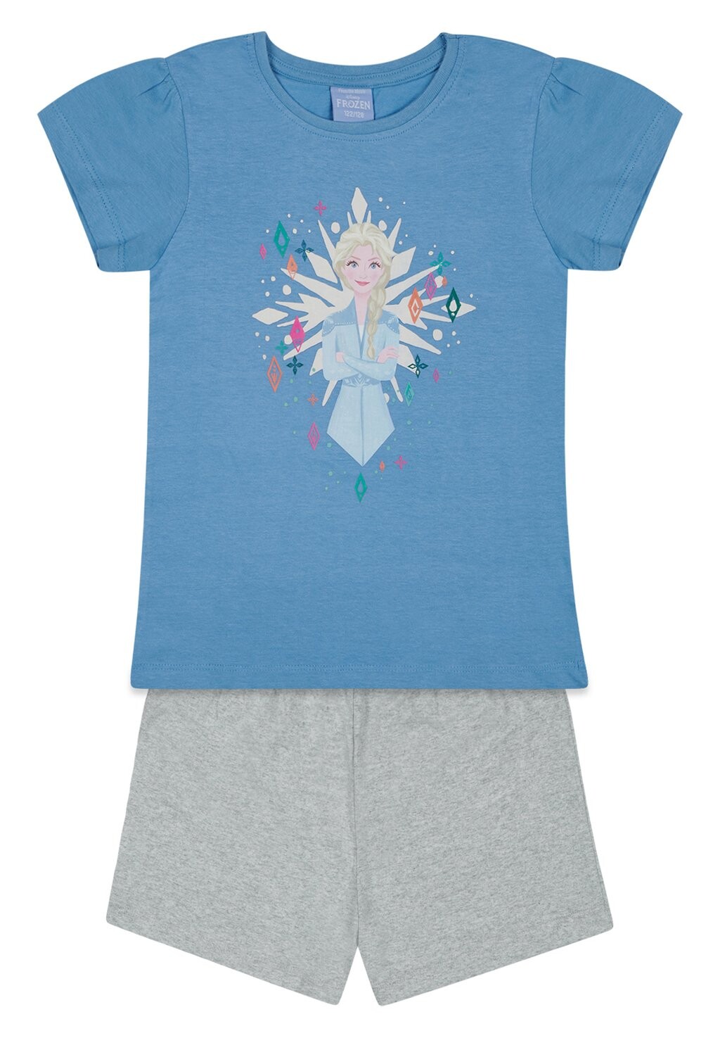 

Комплект одежды для сна SHORT SLEEVE ANNA UND ELSA SET Disney FROZEN, цвет blue/lightgrey