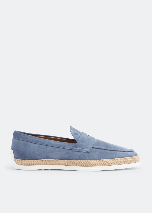 

Лоферы Tod'S Suede Slip-On, синий