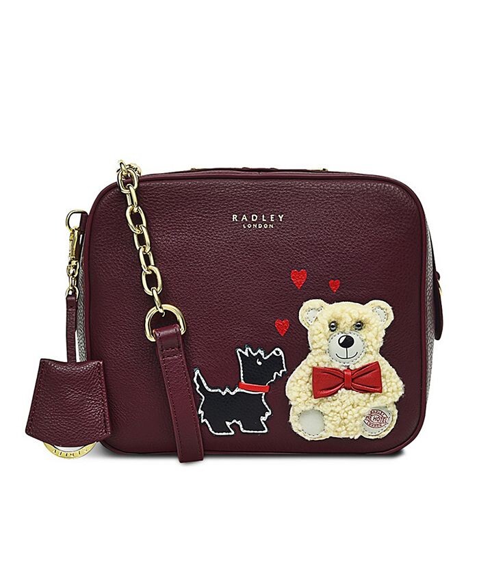 

Миниатюрная сумка через плечо Radley Teddy на молнии Radley London, красный