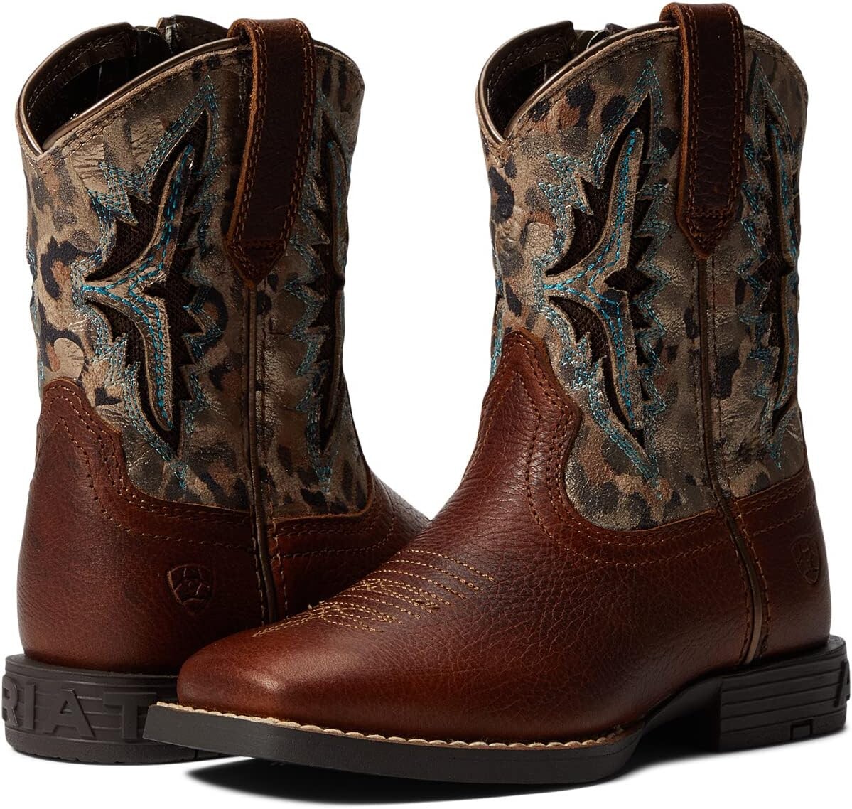 

Ковбойские сапоги Koel VentTEK Western Boot Ariat, цвет Spiced Cider/Metallic Leopard