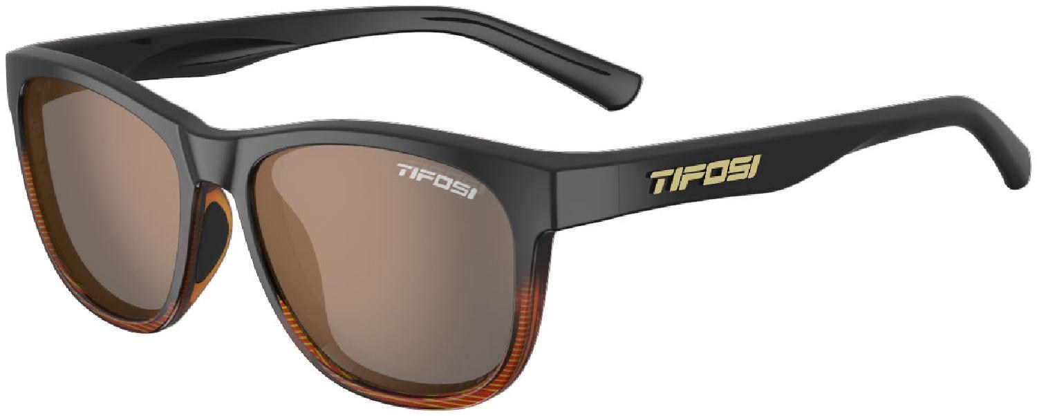 солнцезащитные очки swank sl tifosi optics цвет gloss black frame smoke lens Роскошные солнцезащитные очки Tifosi, коричневый