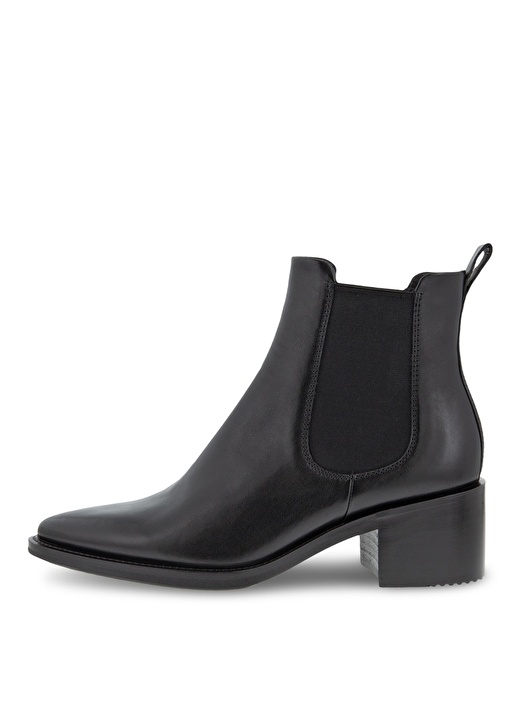 Черные женские кожаные ботинки Ecco
