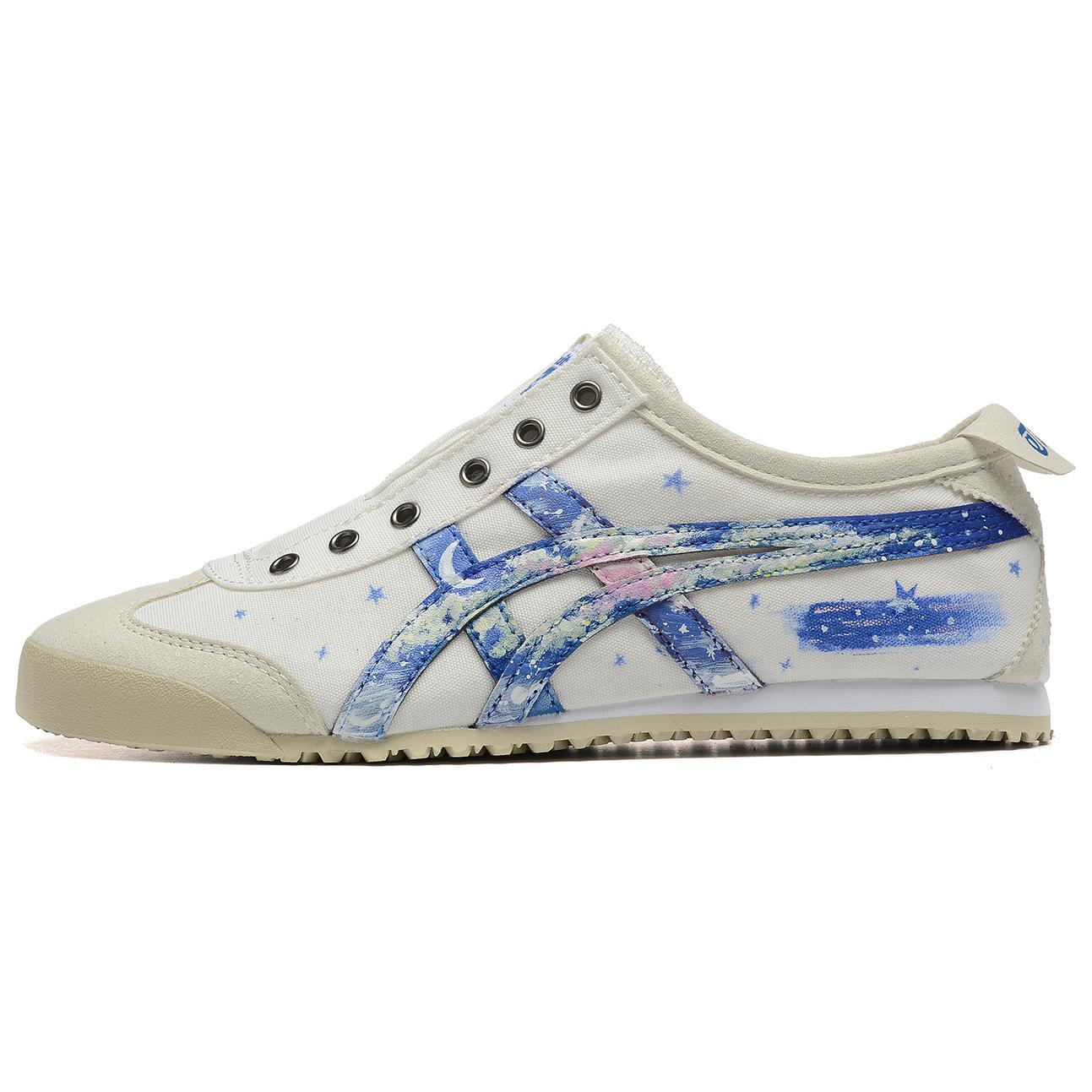 

Кроссовки Onitsuka Tiger MEXICO 66 Lifestyle Shoes Unisex Low-top White/Blue/Red, белый