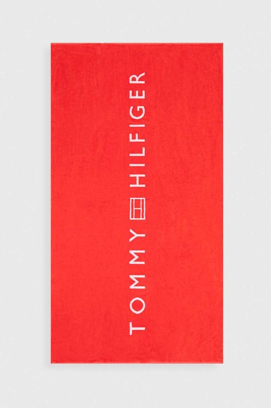 Полотенце с добавлением шерсти Tommy Hilfiger, красный