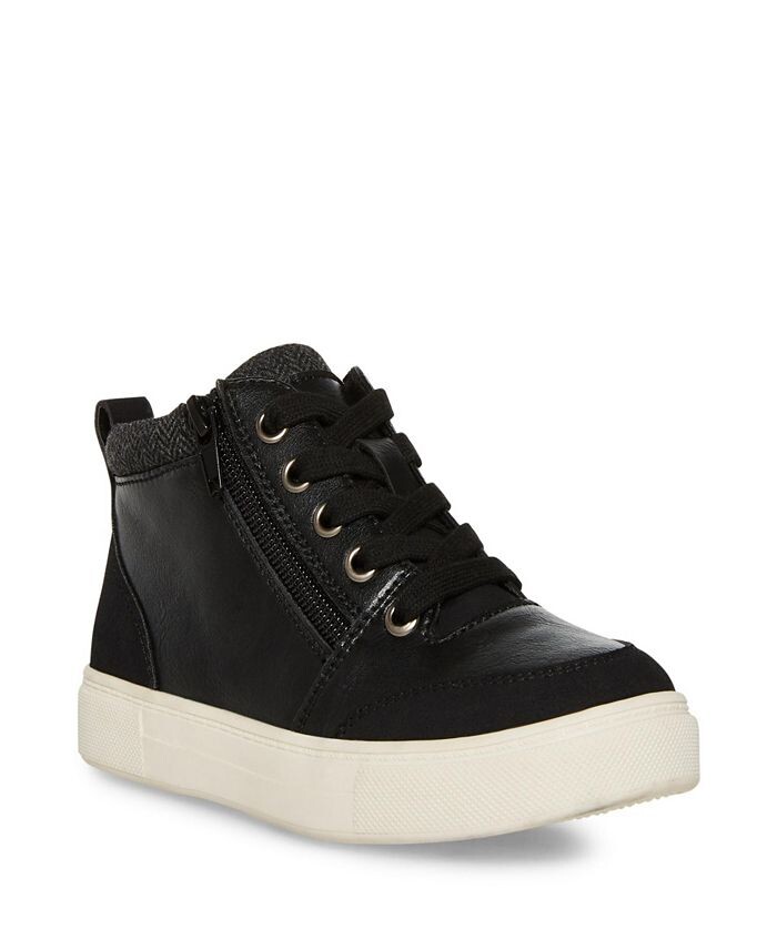 

Высокие кеды Big Boys Btodd со шнуровкой и боковой молнией Steve Madden, черный