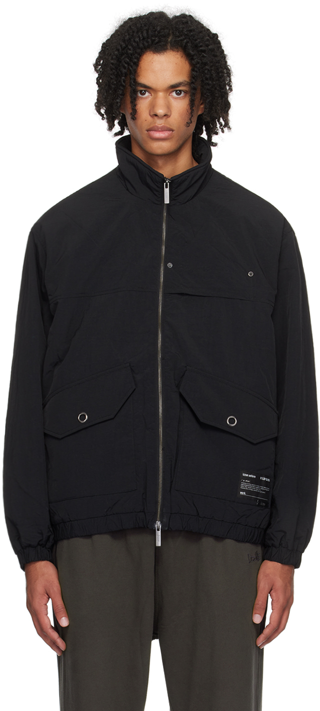 Черная стеганая куртка Izzue 36816