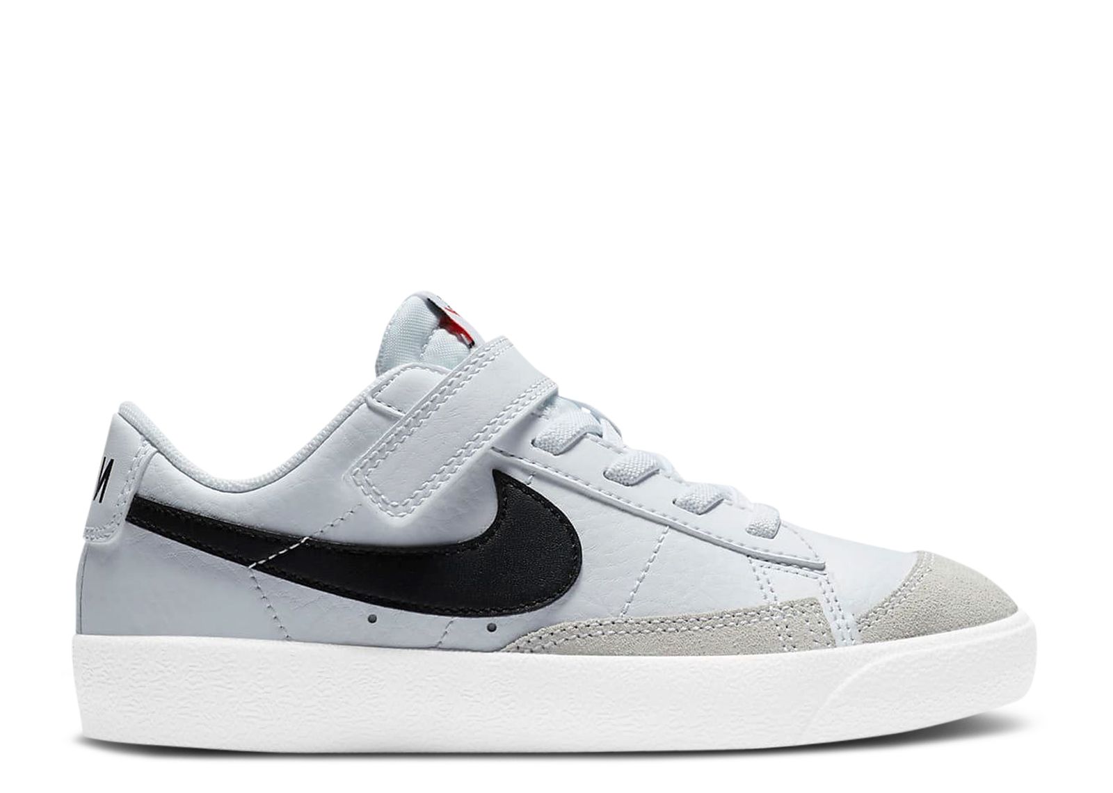 Кроссовки Nike Blazer Low '77 Ps 'White Black', белый цена и фото