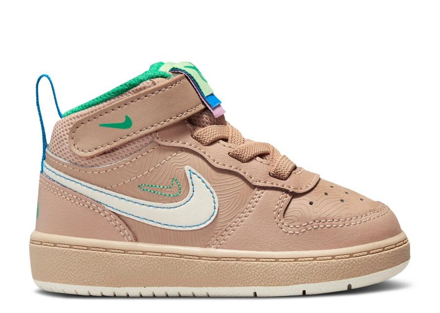 

Кроссовки Nike Court Borough Mid 2 Se Td 'Hemp', коричневый