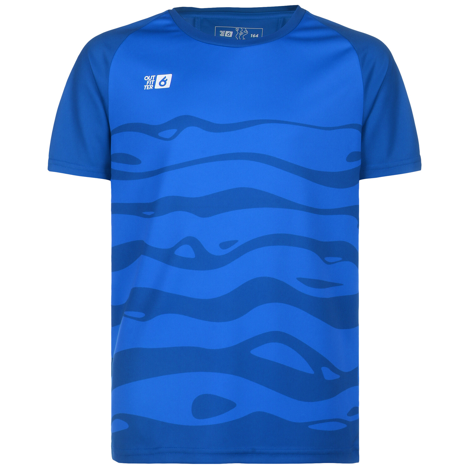 

Рубашка OUTFITTER Trikot OCEAN FABRICS TAHI Match Jersey IKA, синий