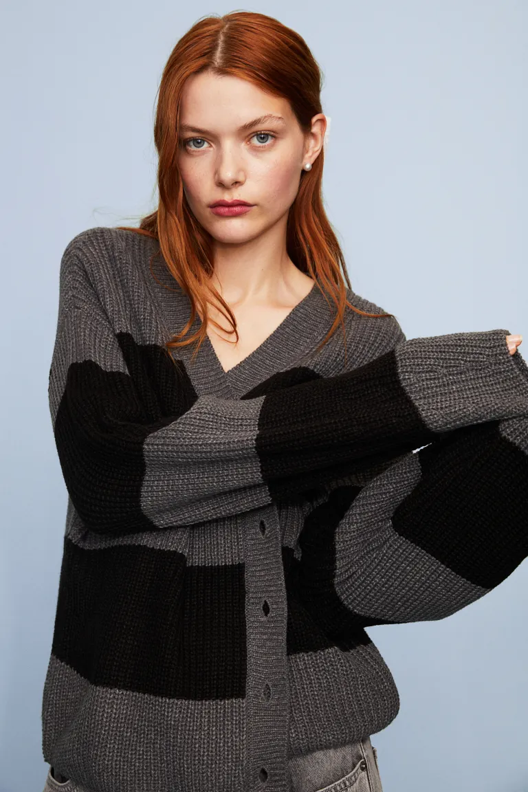 

Тканый жилет H&M, серый