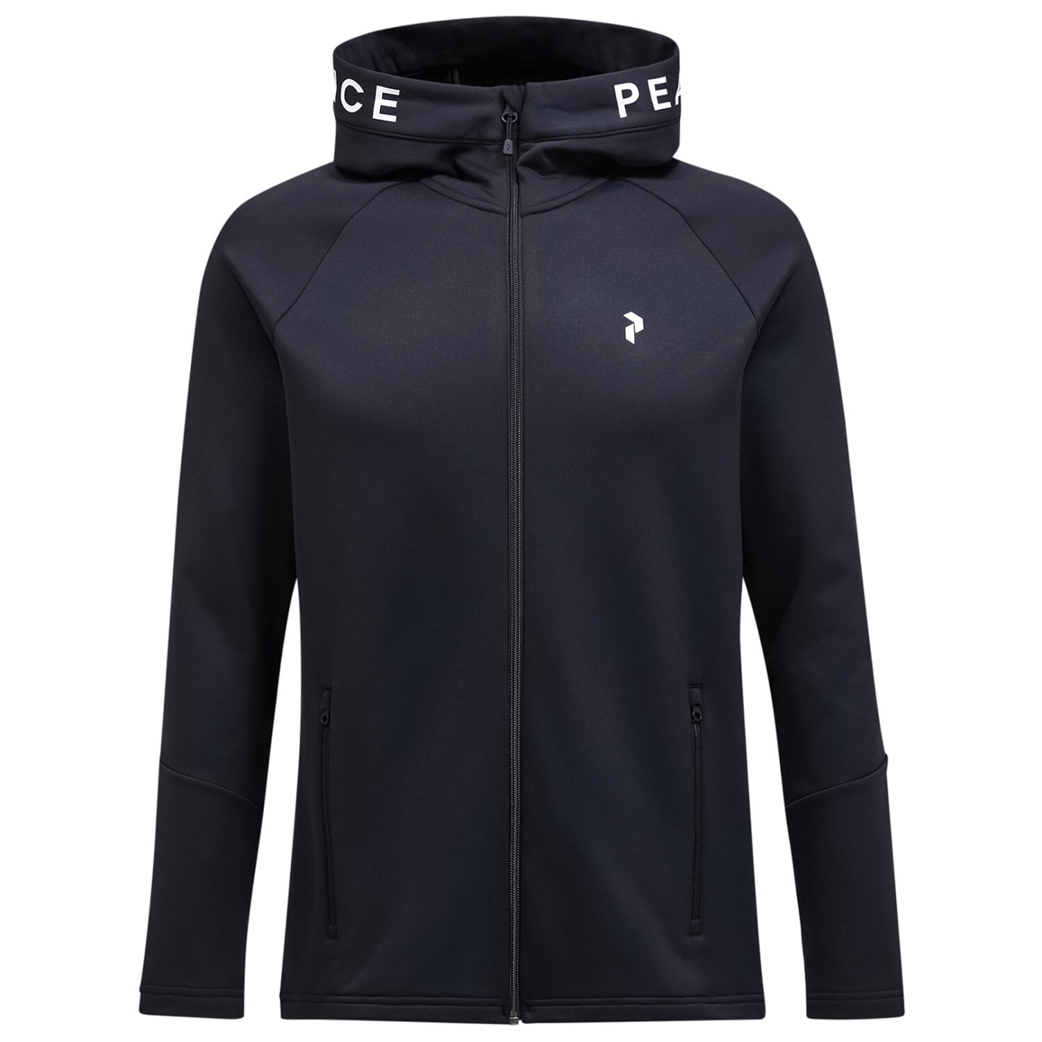 Флисовая жилетка Peak Performance Rider Zip Hood, черный