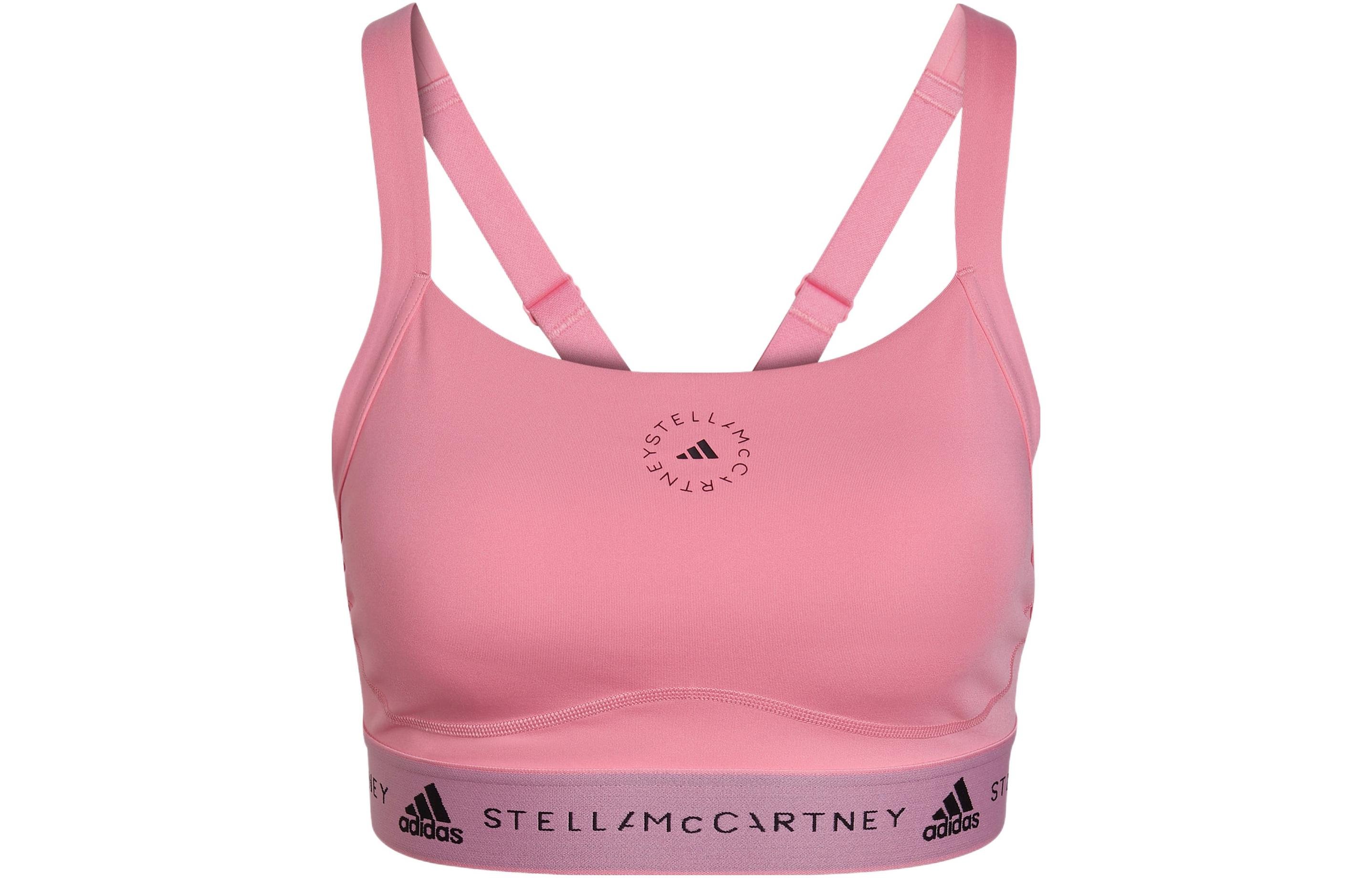 

Stella McCartney X Stella McCartney Cotitle Series Спортивное нижнее белье женское розовое Adidas