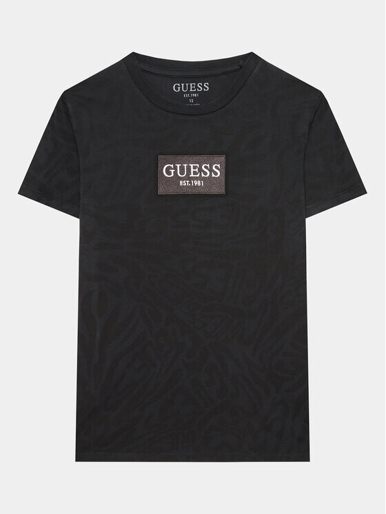 

Футболка стандартного кроя Guess, черный