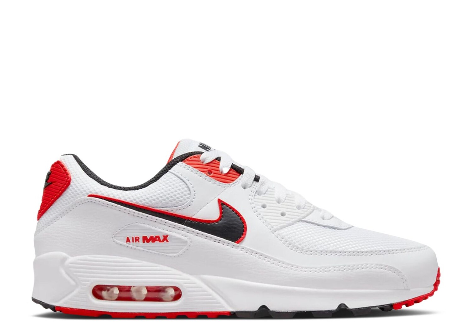 

Кроссовки Nike Air Max 90 'Blood Orange', белый, Белый;серый
