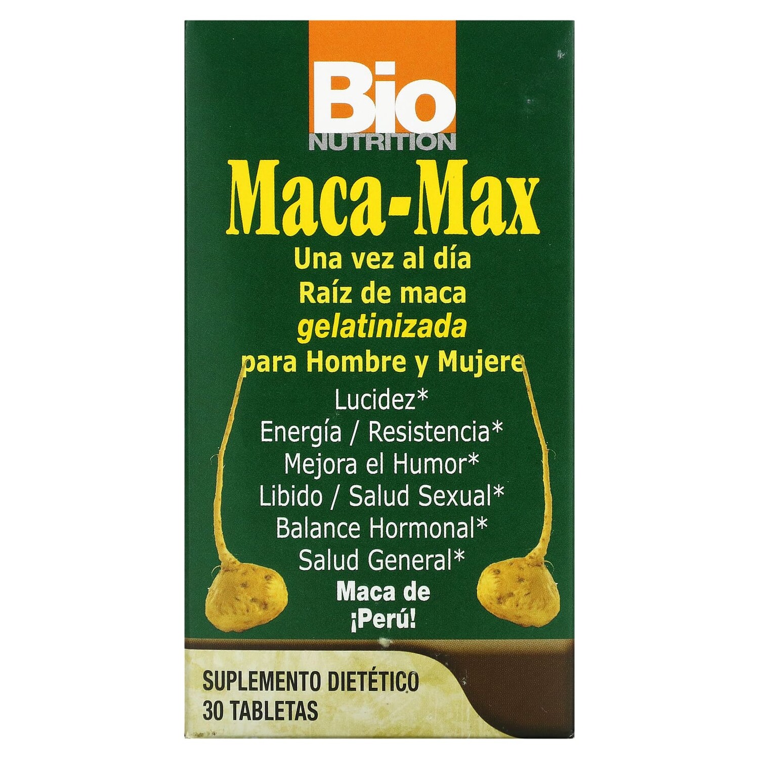 

Maca Max, 1,000 мг, 30 таблеток, Bio Nutrition