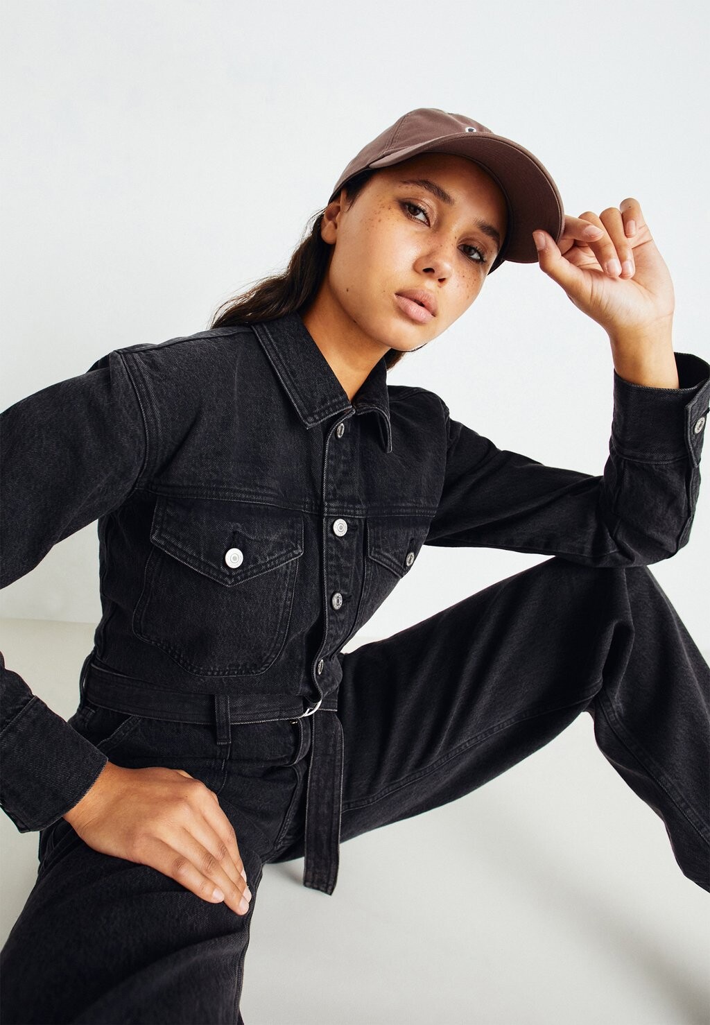 

Комбинезон BOILERSUIT Abercrombie & Fitch, черный