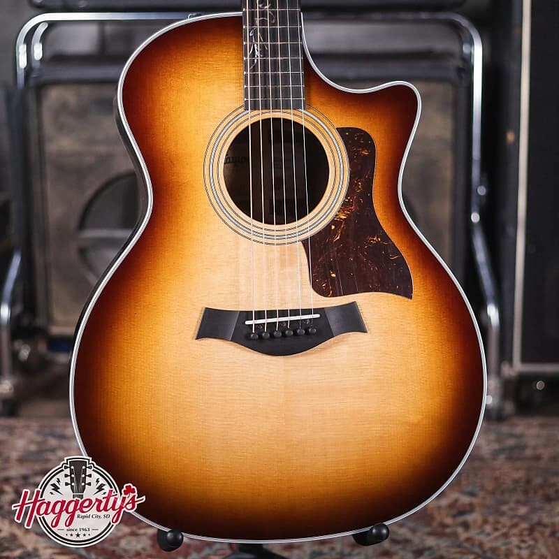 Акустическая гитара Taylor 414ce-R LTD Shaded Edgeburst Top with Hardshell Case