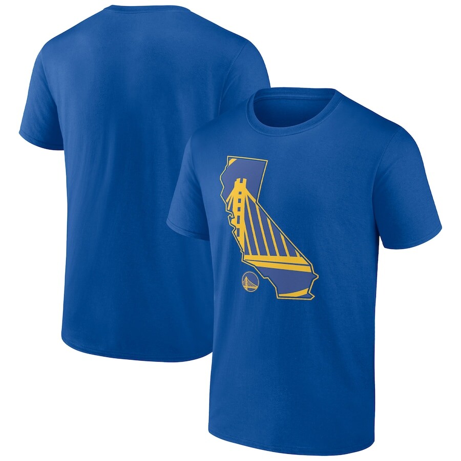 

Футболка с коротким рукавом Fanatics Branded Golden State Warriors, роял