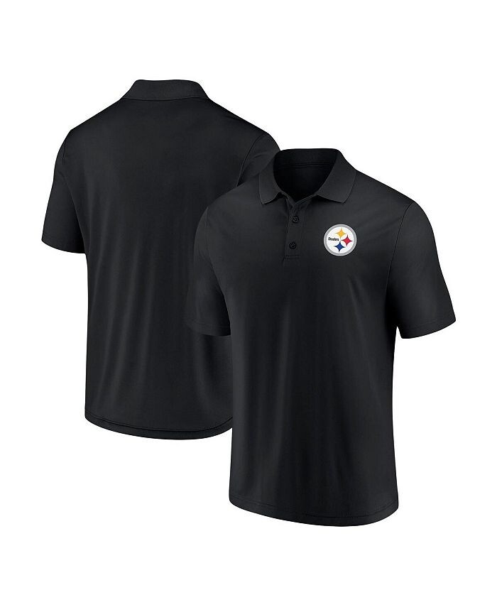 

Мужская черная рубашка-поло с логотипом Pittsburgh Steelers Component Fanatics, черный