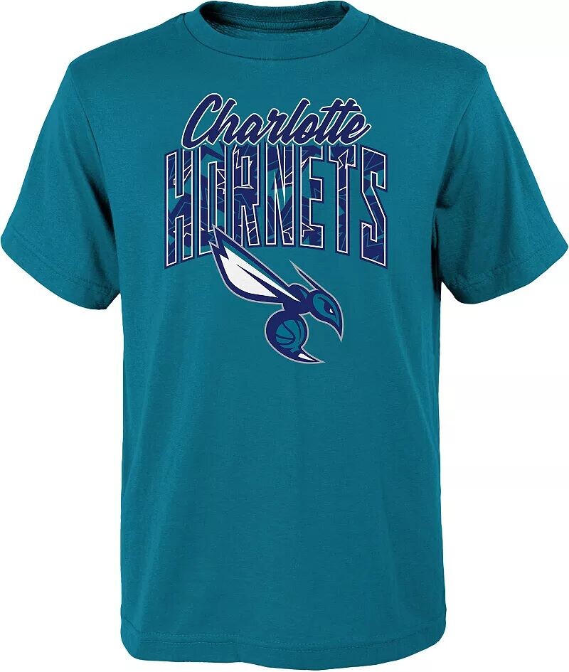 

Outerstuff Youth Темно-бирюзовая футболка Tri-Ball Charlotte Hornets