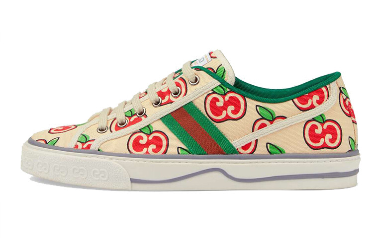 

Кроссовки GUCCI Wmns Tennis 1977 GG Зеленый/Красный