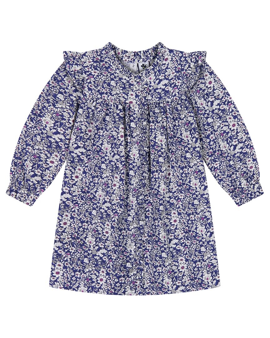 

Платье Busy Bees Quinn с рюшами спереди, розовый