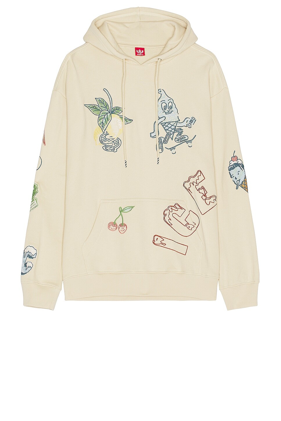 

Толстовка ICECREAM Stitching, цвет Fog