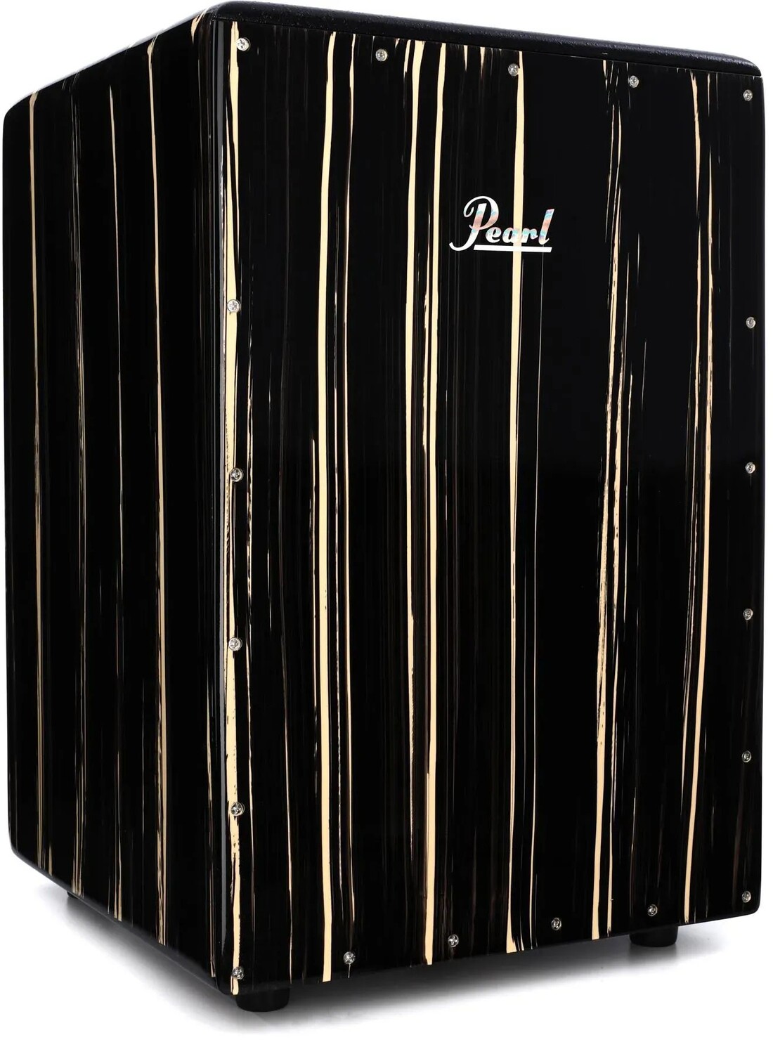 

Pearl Boom Box Cajon - Древесина зебры Artisan