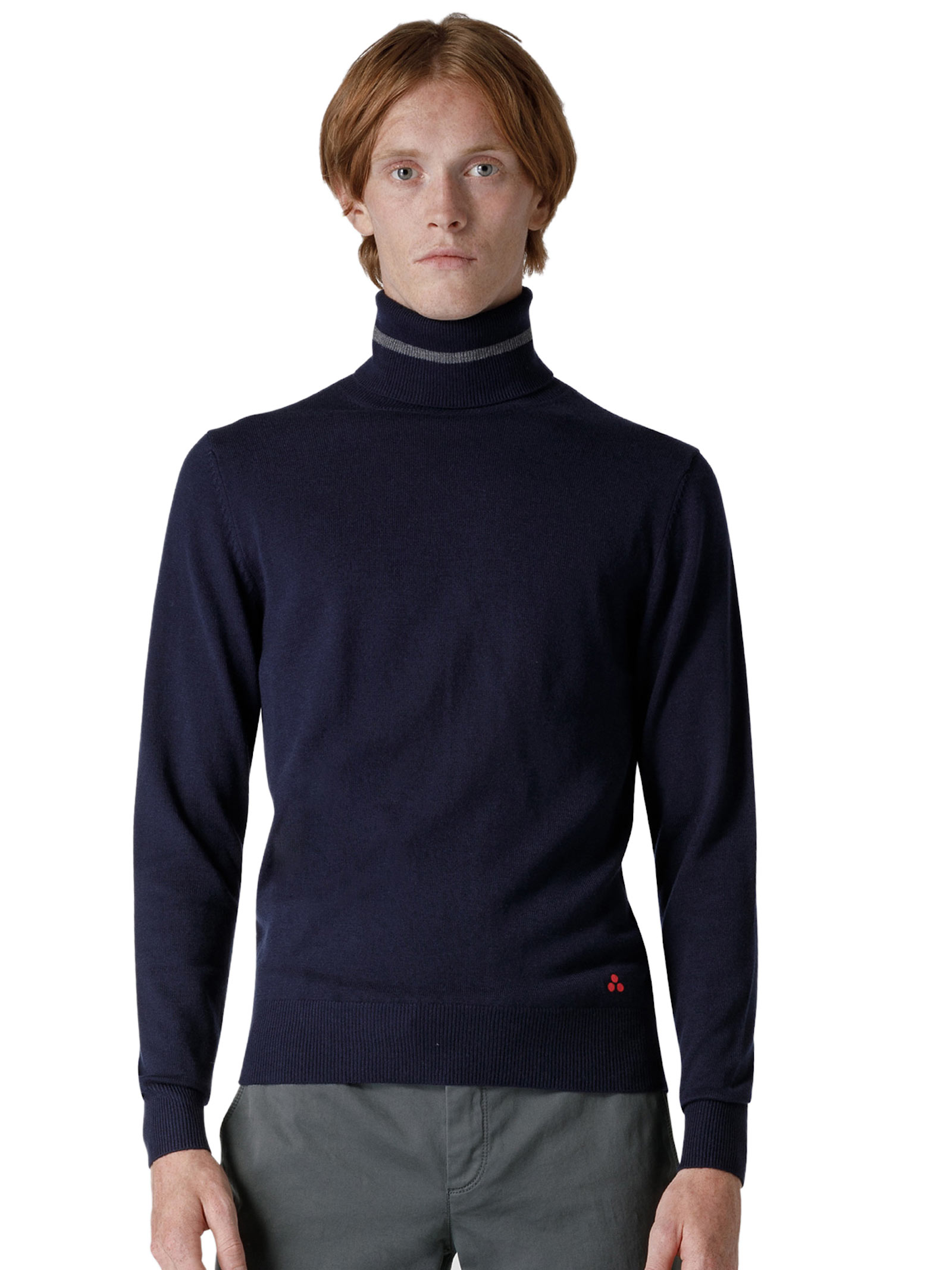 Peuterey 'CAIRI' свитер с высоким воротником, синий