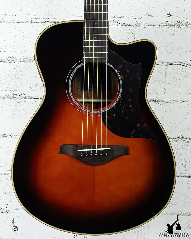 

Акустическая гитара Yamaha AC1M Concert Cutaway Acoustic/Electric Tobacco Sunburst