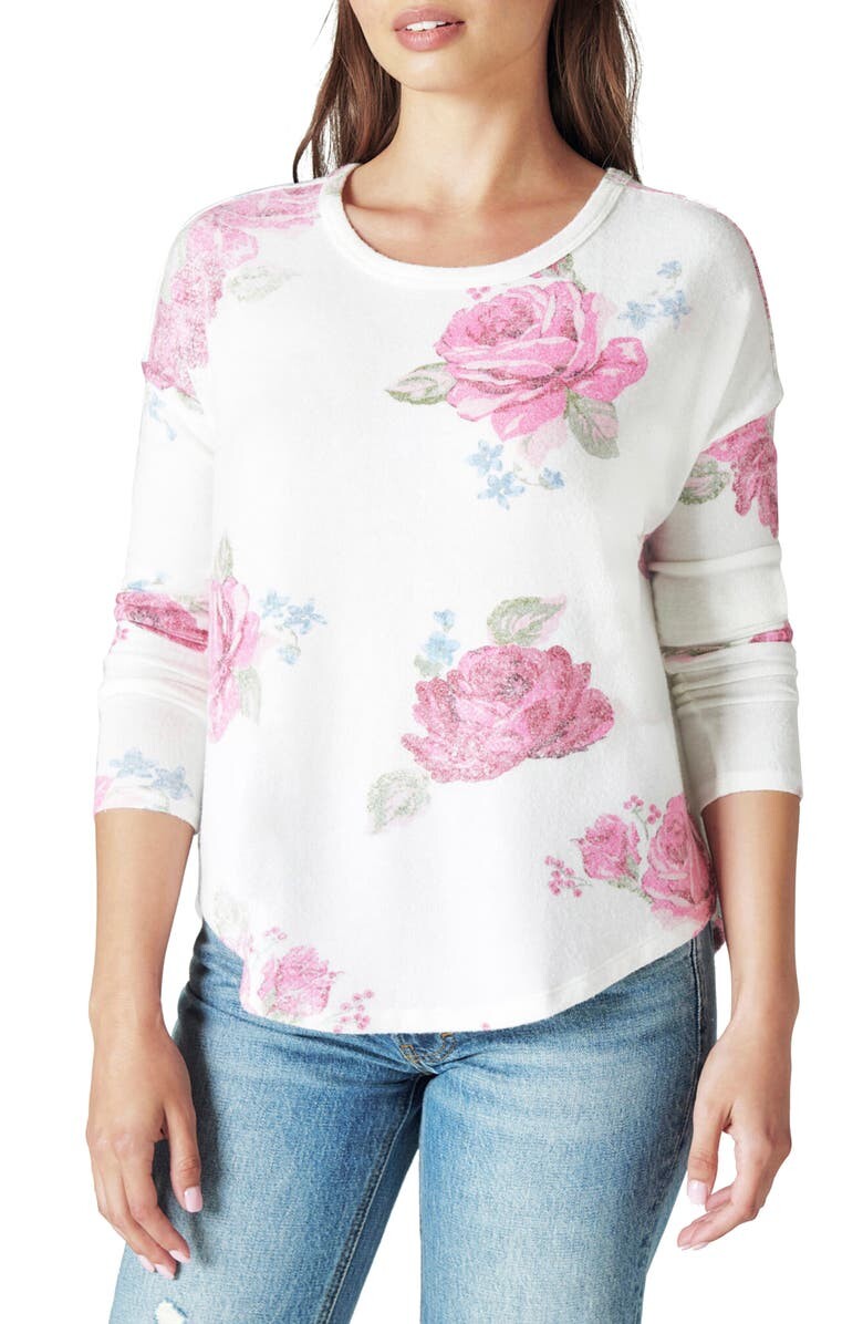 

Топ из джерси с длинными рукавами Cloud LUCKY BRAND