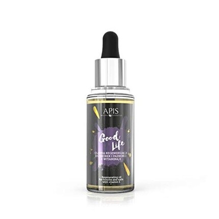 

APIS GOOD LIFE Регенерирующее масло для ногтей и кутикулы с витамином Е, макадамией и конопляным маслом 30мл
