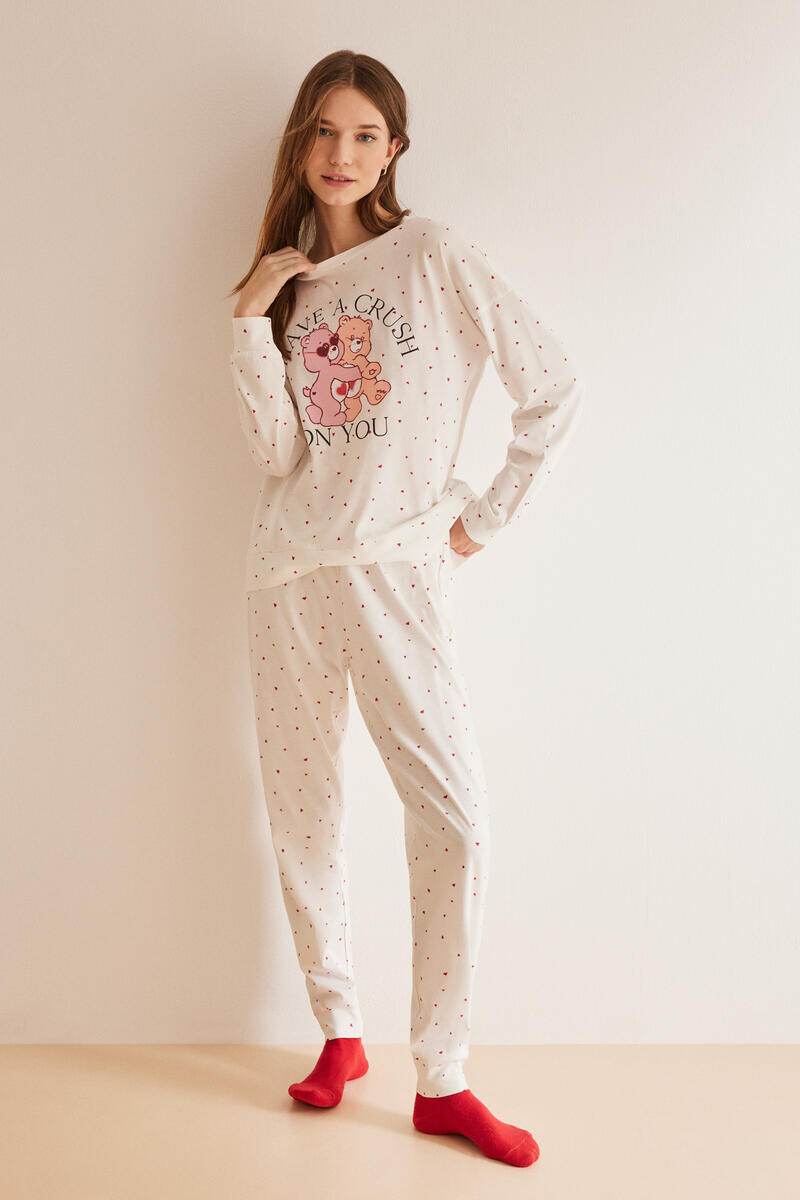 

100% хлопок Пижамы Care Bears Women'secret, белый